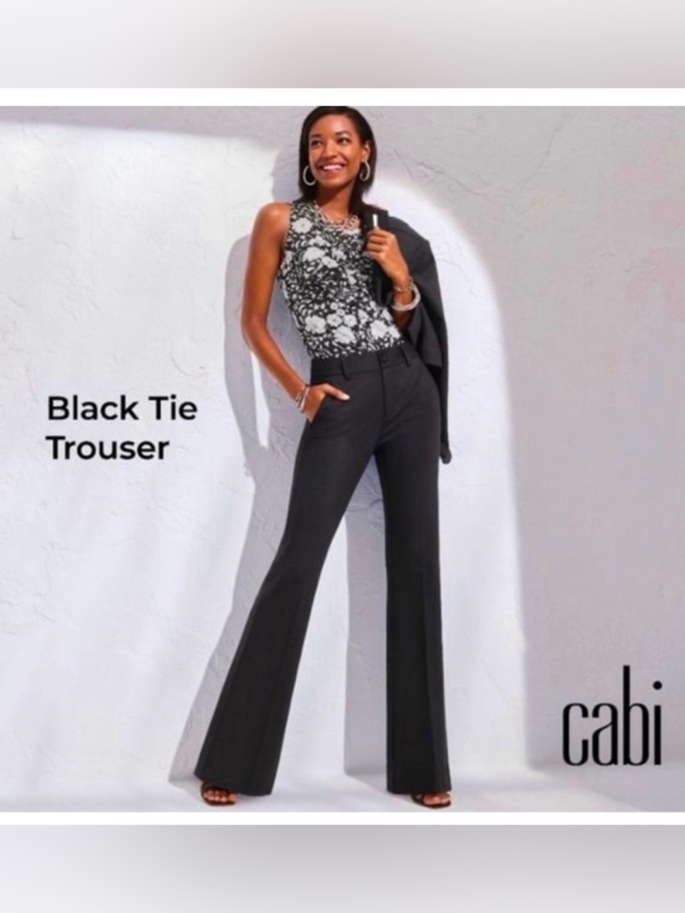 CAbi Black Tie Trousers